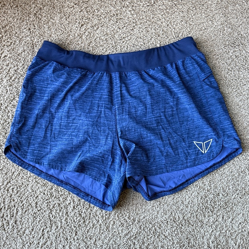 Women's Blue Running Shorts